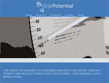 Tablet Screenshot of grip-potential.com